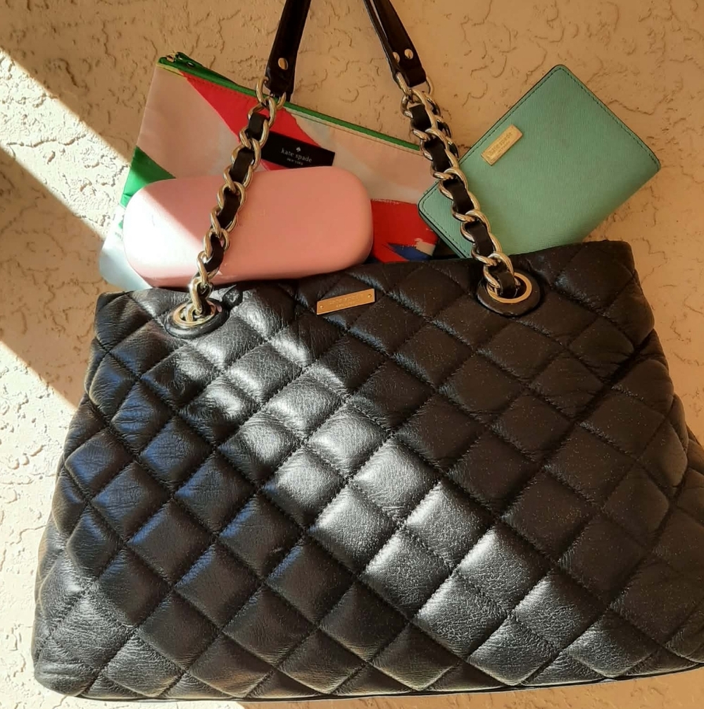 KATE SPADE Gold Coast Maryanne Quilted 6 Pc Set